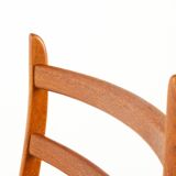 Vintage Danish Teak High-Back Dining Chairs by Korup Stolefabrik, 1960s, Set of 4