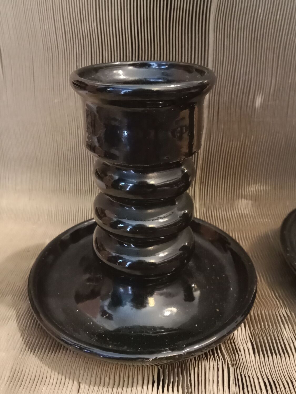 Jean Garillon art deco candle holders