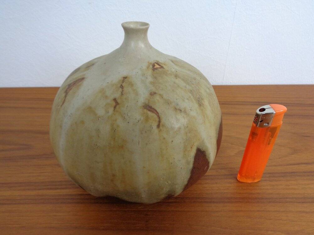 Danish Studio Ceramic Vase, 1960s