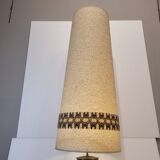 Lámpara cerámica Fat Lava con pantalla original, Scheurich Keramik, 60’s