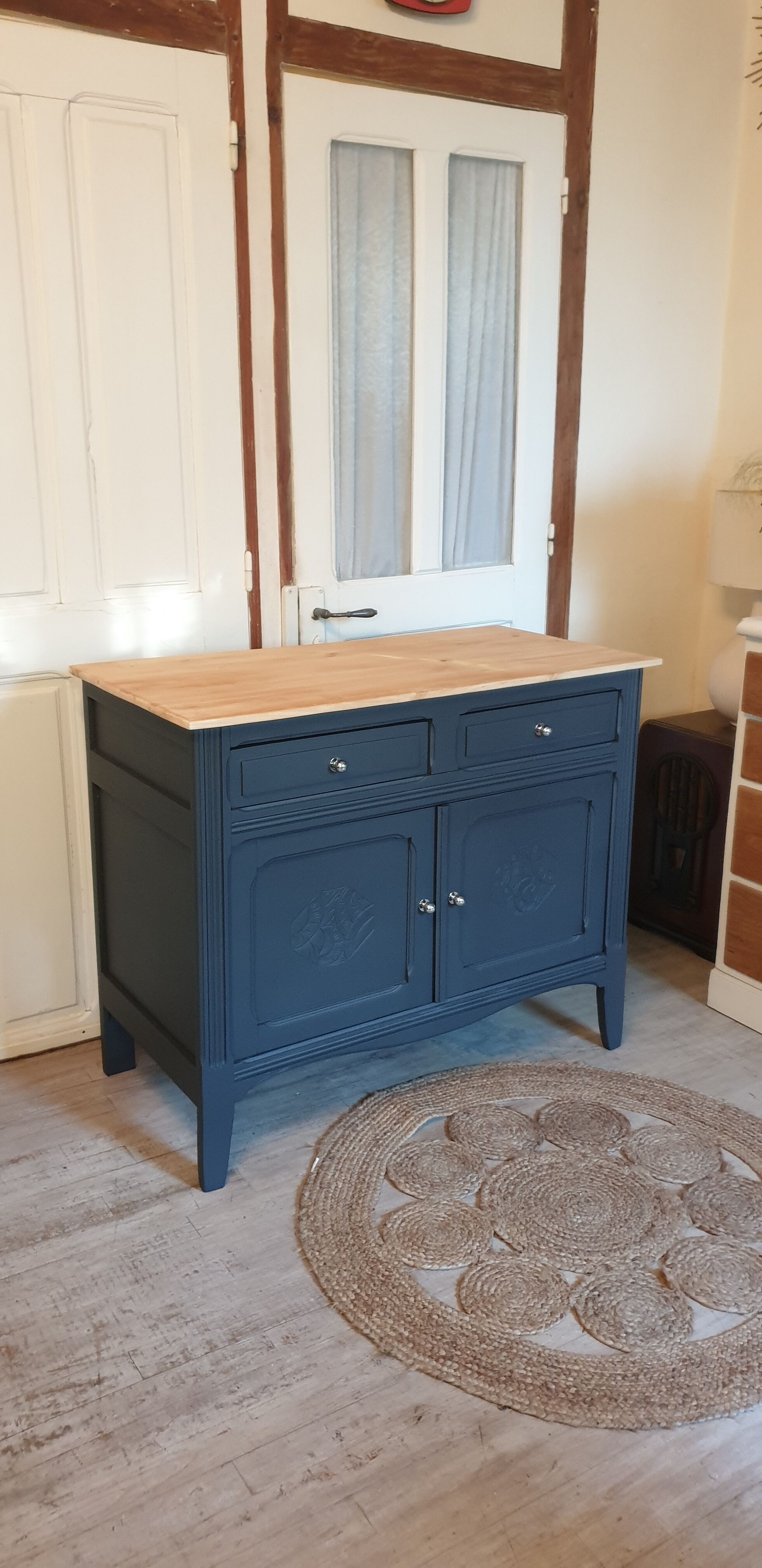 Grey Parisian buffet