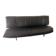 3-seater sofa Leolux Tango in black leather