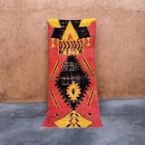 Moroccan Boujad rug pink - 107 x 267 cm