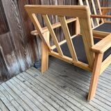 Paire de fauteuils en bois PIN