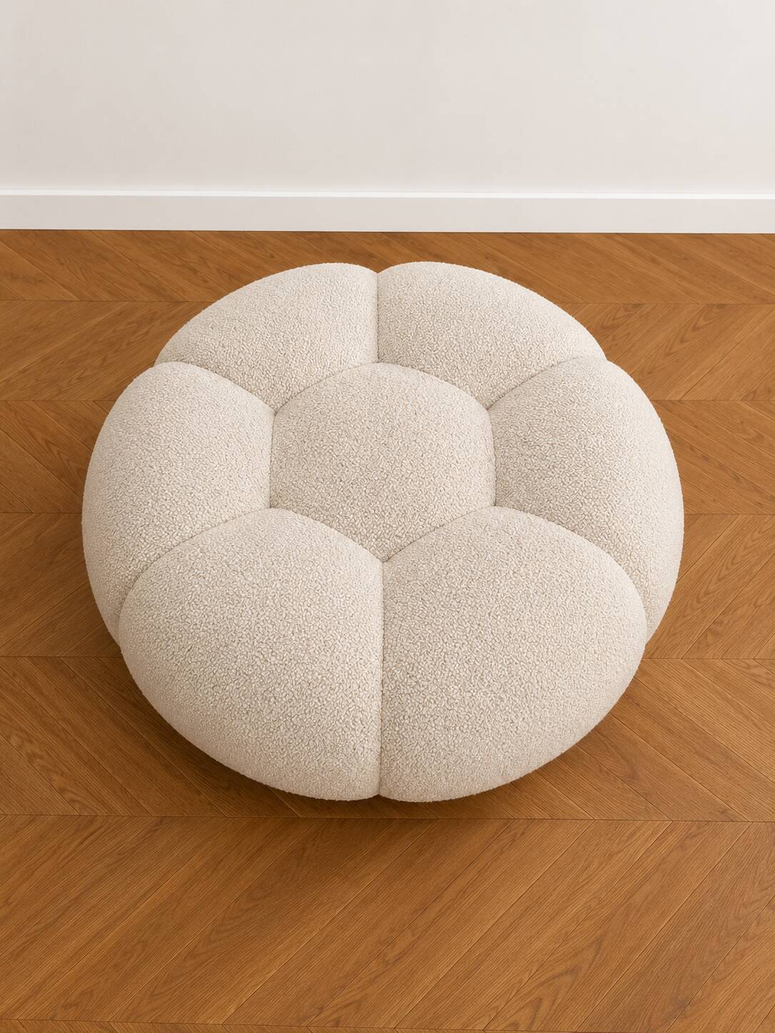 Round pouf Roche Bobois