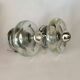 Pair of Mid-Century Wall Sconces in Glass and Chrome