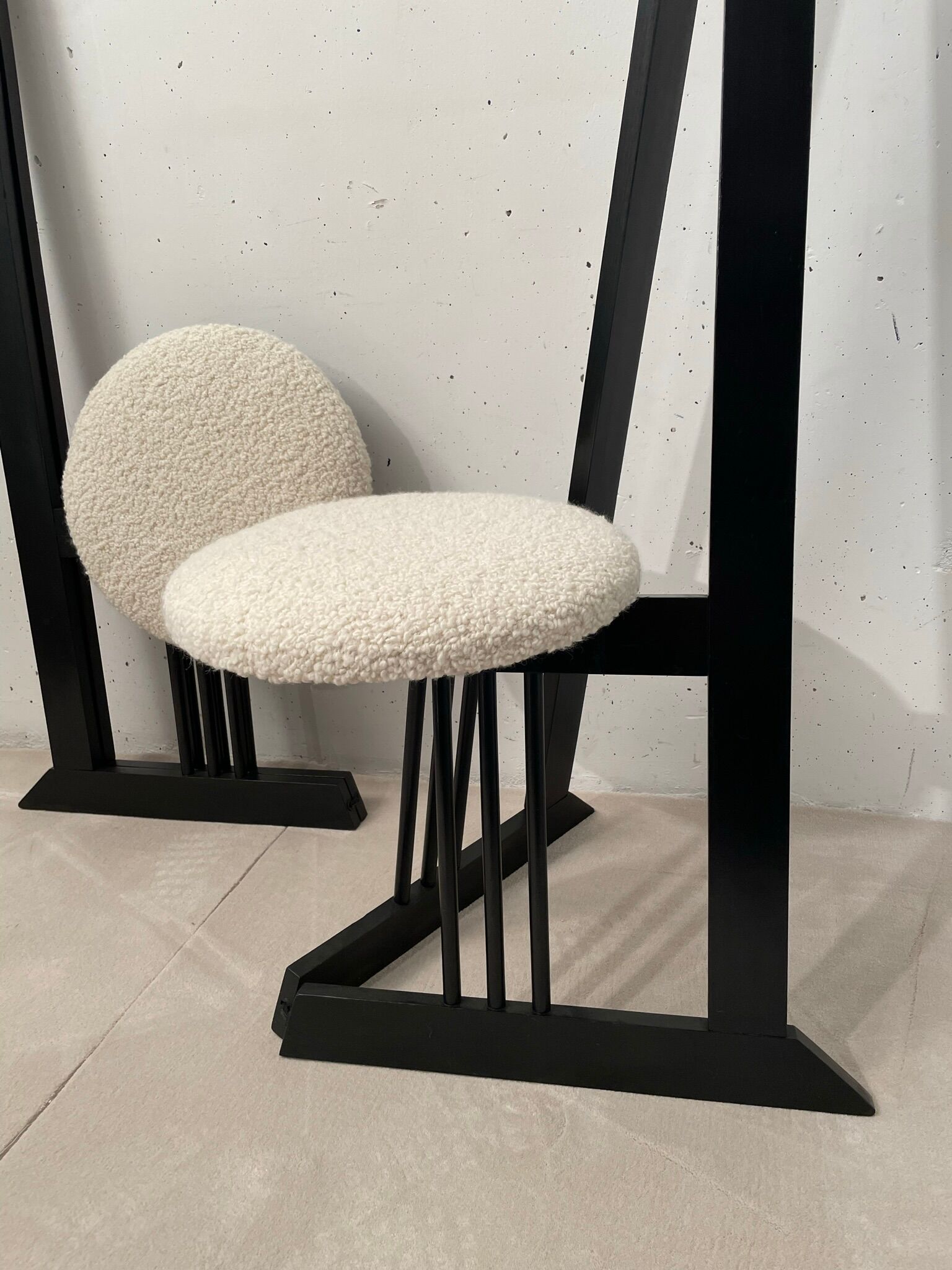 Pair of folding chairs 1980