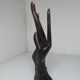 Vintage wooden hand