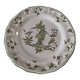 Antique Martres-Tolosane plate – rustic green decor