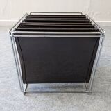 Magazine rack by Gérard Rignault for Group S.A, France around 1970.