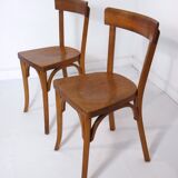 Paire de chaises bistrot Baumann
