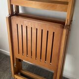 Paire de chaises pliantes vintage des années 70-80