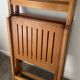 Pair of vintage folding chairs from the 70s-80s