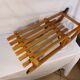 Vintage wooden and metal sled - 75 cm