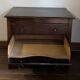 Petite commode ancienne en hêtre 3 tiroirs France Fin XIXe/début XXe