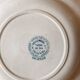 Earthenware earthenware soup plate