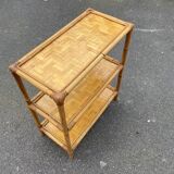 Rattan floor