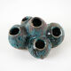 Ceramic vase – flower frog, Danish design, 1960s, made in Denmark