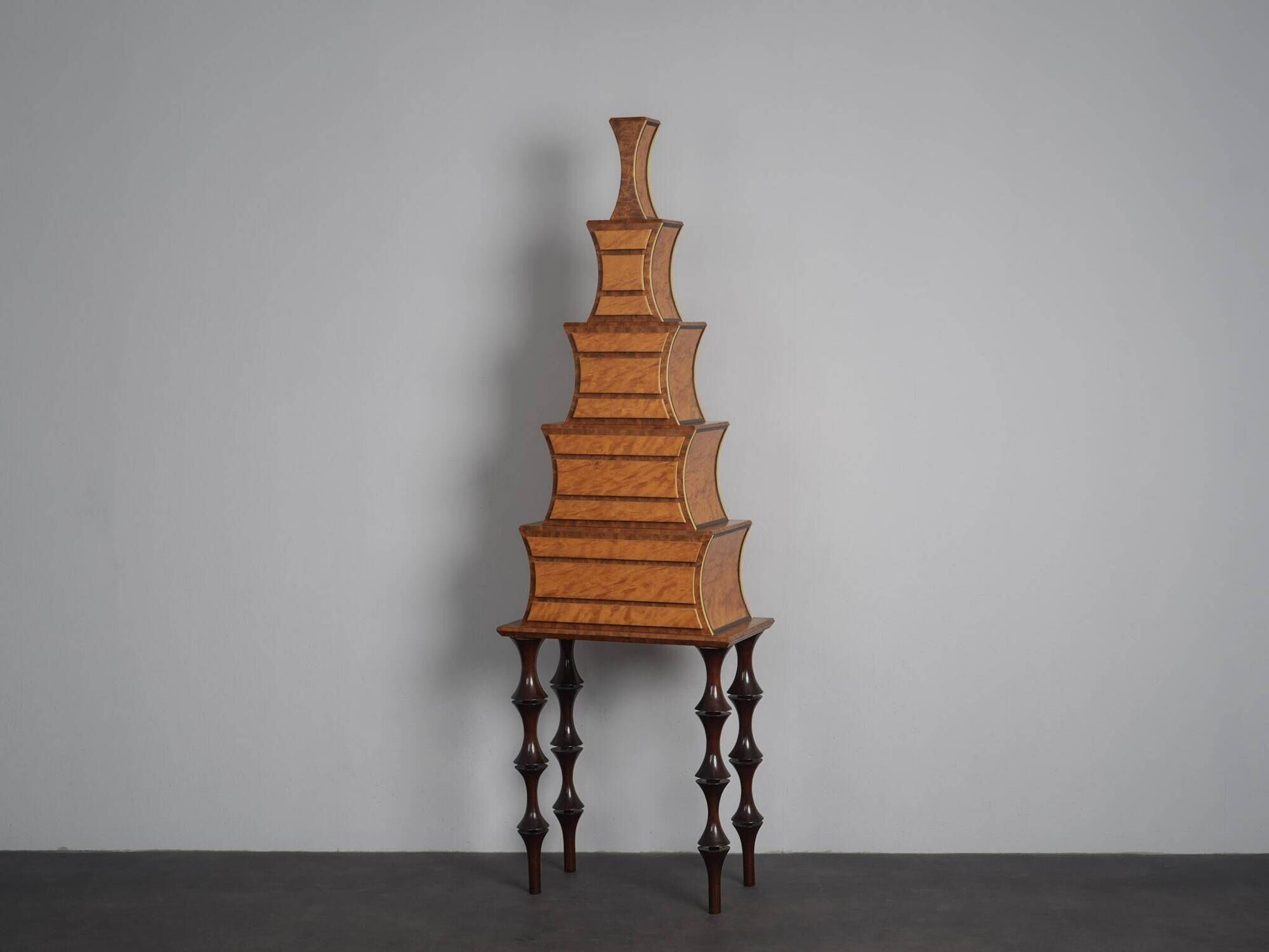 “Legato” unique sculptural chest of drawers by Ivon Hummelink, Netherlands, 1991