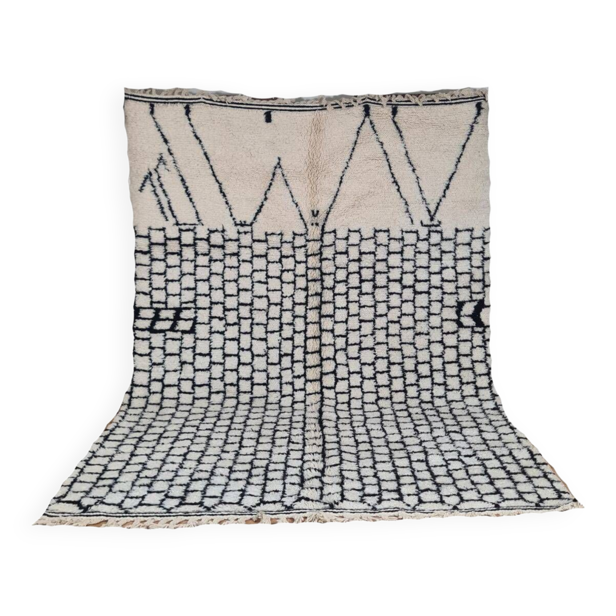 Handmade Moroccan Berber rug 300 x 200 CM