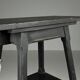 Sculpture pedestal column black