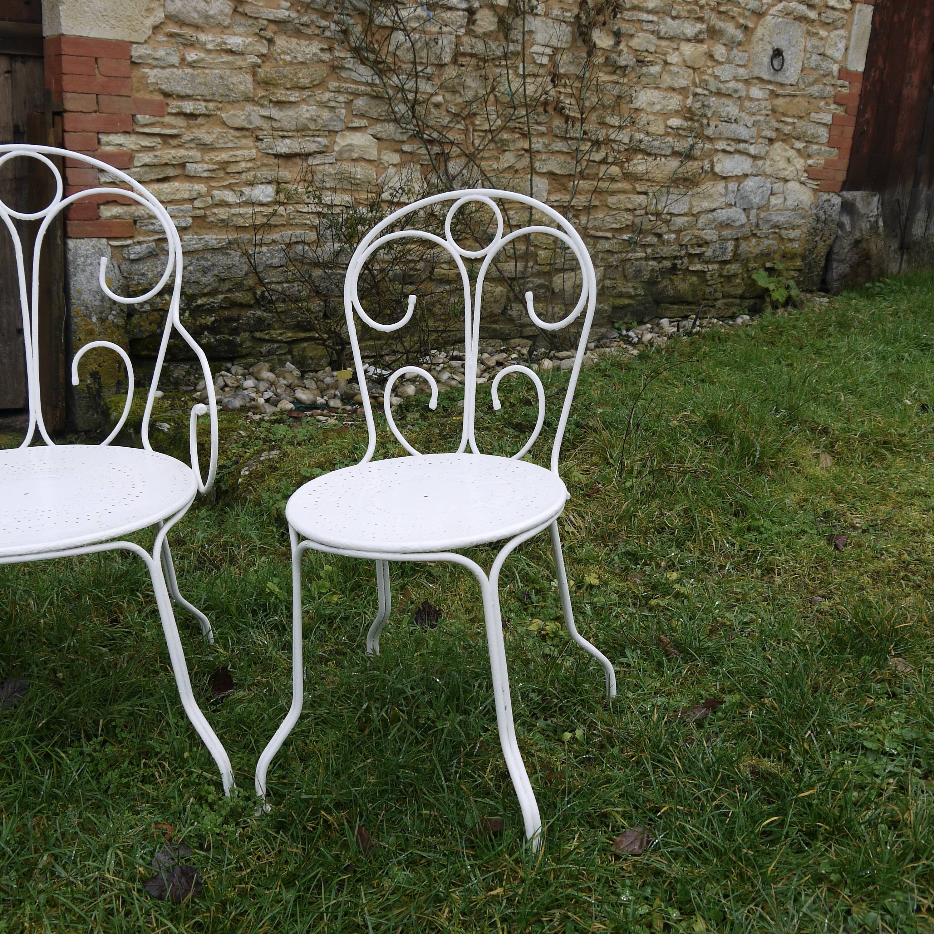 Wrought iron garden room