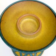 Bougeoir Céramique Ceramano | Poterie Ouest Allemande Années 60