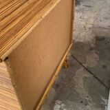 Commode en rotin vintage
