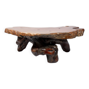 Table de salon en acajou