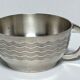Art Deco silver-plated coffee cup Saint Médard 20th century