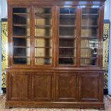 Louis Philippe two-body bookcase