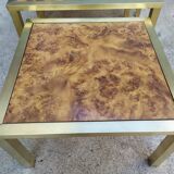 Brass nest of tables 1970