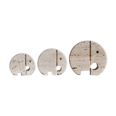 Ensemble de 3 éléphants de Fratelli Manelli 1070