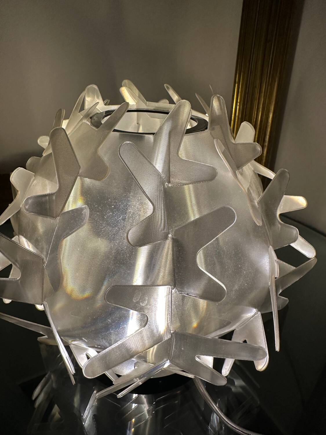 SLAMP Cactus XS lamp, prism, Italian design 2013