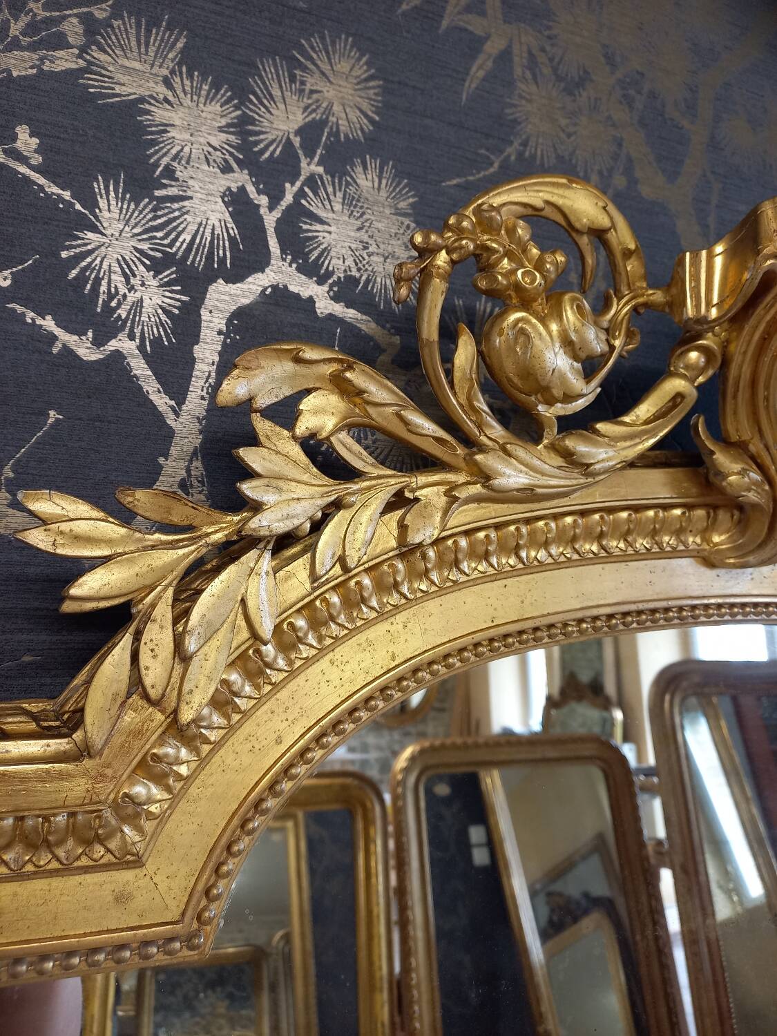 Louis XV style mirror 165 x 96