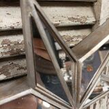 28 cm silver star mirror