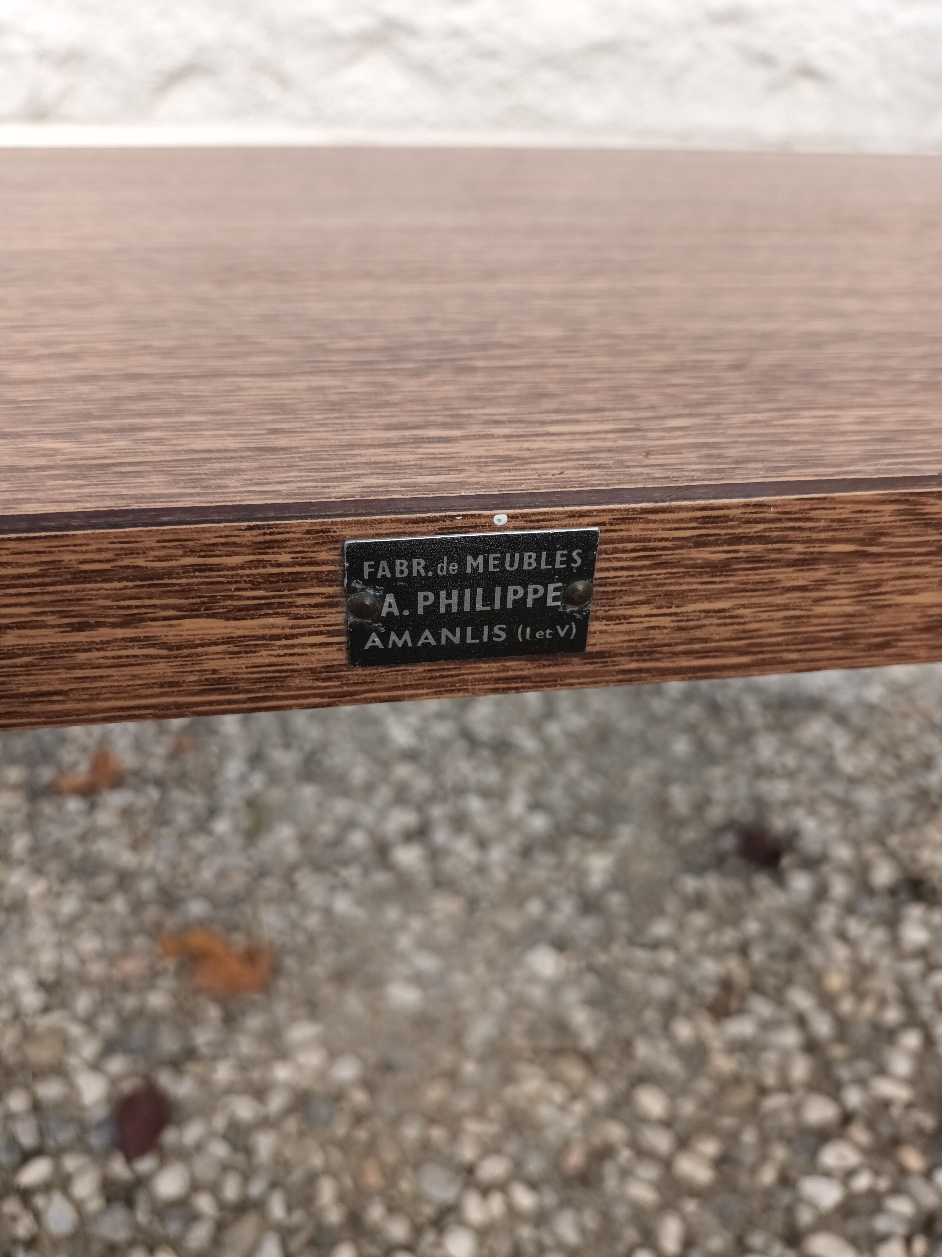 Vintage Formica bench