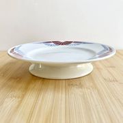 Plate on foot / Art Deco / Moulin des Loups