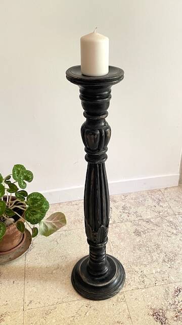 Candle holder 65cm Solid oak