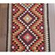 1970s Vintage Turkish Hand-Knotted Wool Cotton Red Runner Rug 89x294