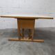 Rare set of 6 Baumann tables 1990, 80x120 and half moon 120cm
