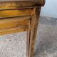 3 tables basse gigogne ep 1970 laiton doré design
