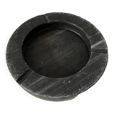 Dark Gray Black Marble Ashtray