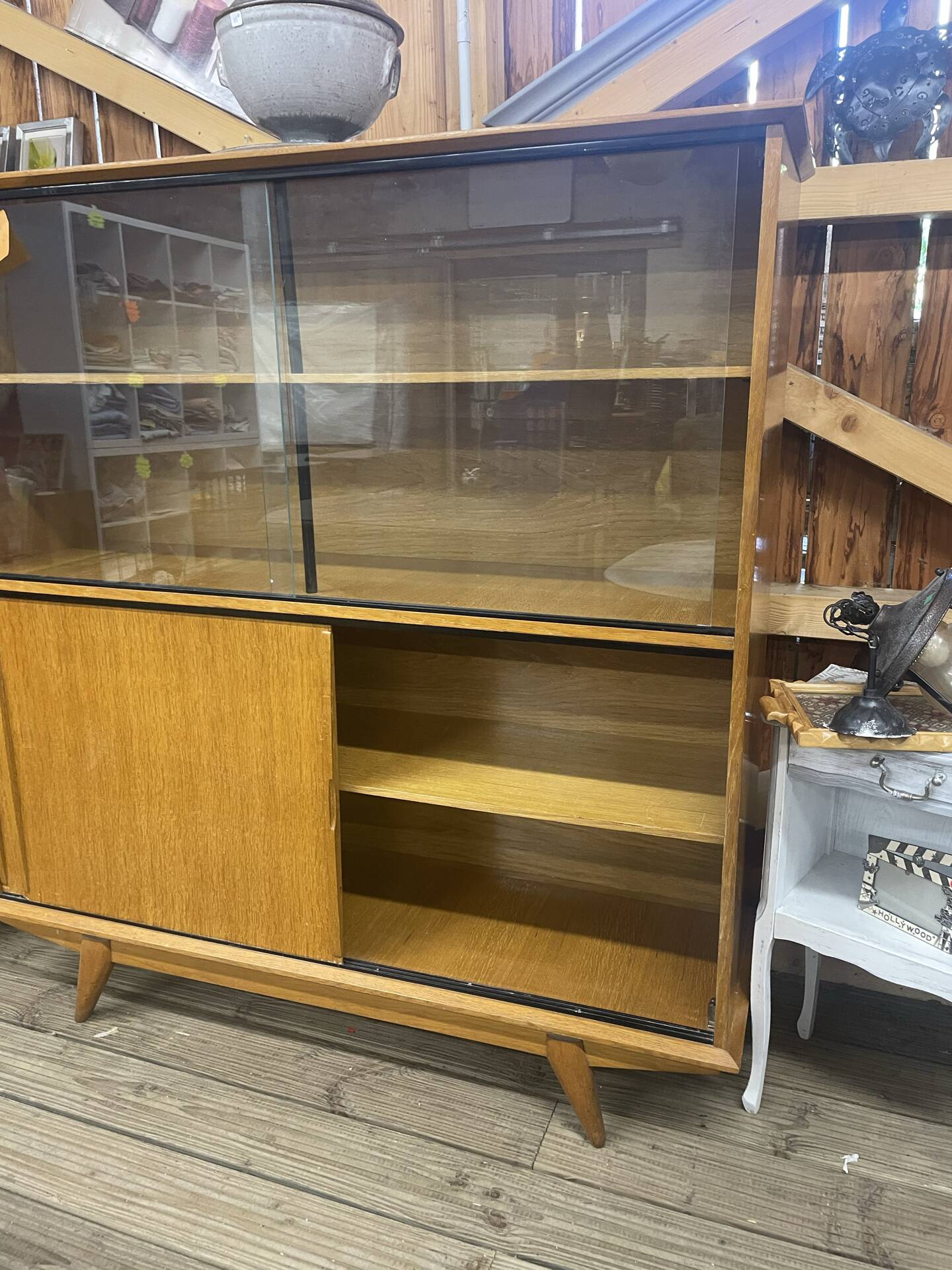 Vintage display cabinet