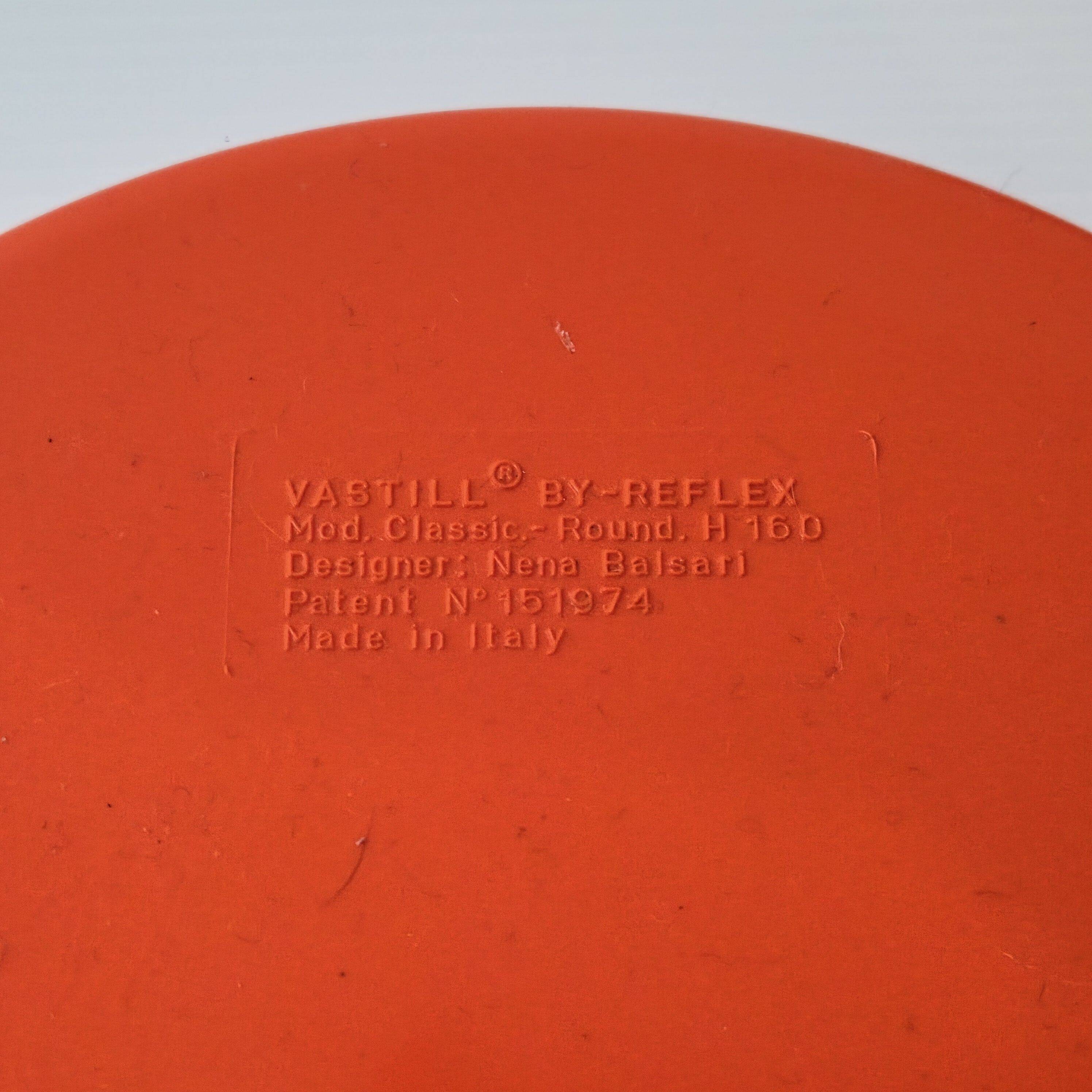 Pair of Round planters by Nena Balsari for Vastill 1970