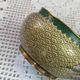 Enamelled brass ashtray