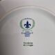 Set of 6 vintage dessert plates Limoges porcelain paradise bird