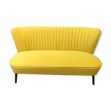 Mid-century scandinavian modern velvet sofa, 1950