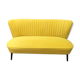 Mid-century scandinavian modern velvet sofa, 1950