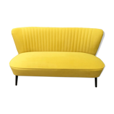 Canapé en velours moderne scandinave du milieu du siècle, années 1950